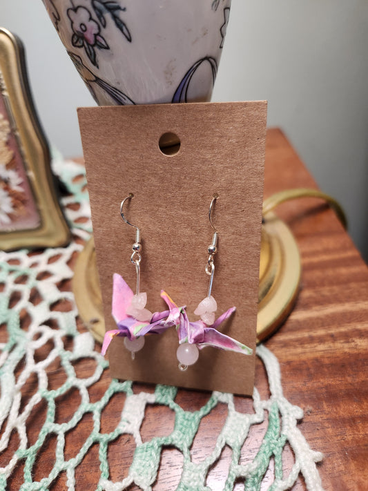 Folded Origami Earrings