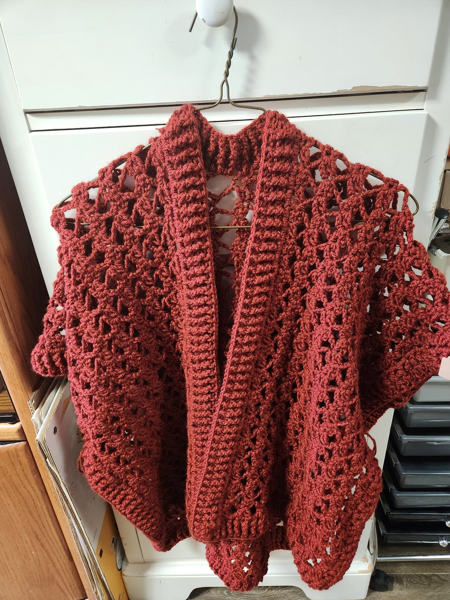 Crocheted jacket