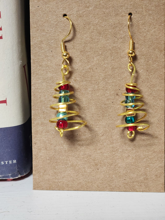 Mini Christmas Tree earrings